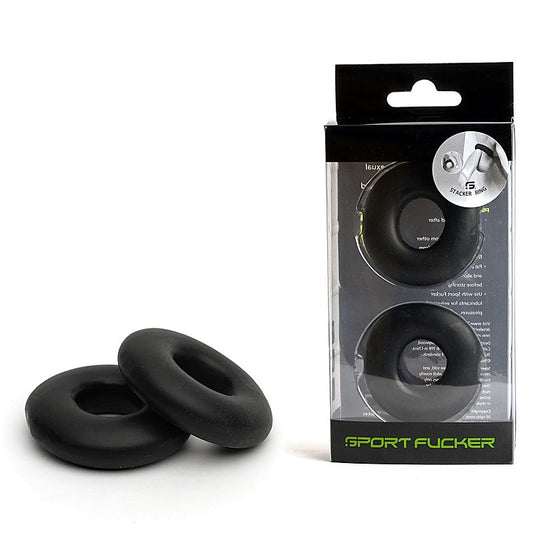 Stacker Silicone Cock Rings by Sport Fucker - Cock Rings