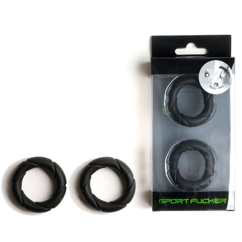 Sport Fucker Ready Stretchy Cock Rings Premium Liquid Silicone - - Cock Rings