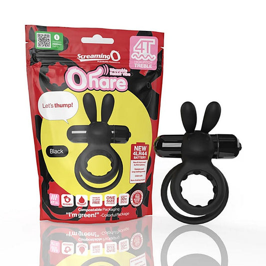4T Ohare Waterproof Silicone Dual Cock Ring by Screaming O - Cock Rings