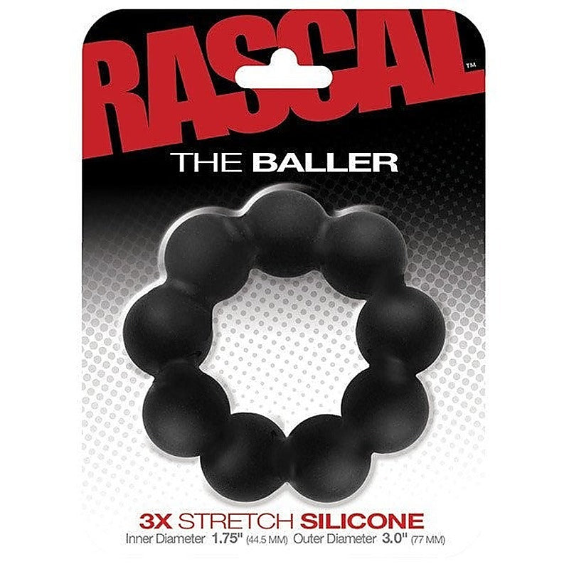 The Baller Silicone Cock Ring by C1R Releasing - Ball and Cock Toys