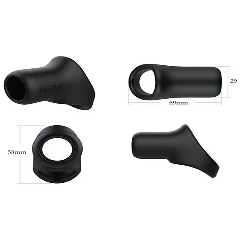 Nexus Rise Liquid Silicone Cock and Ball Sling - Ball and Cock Toys