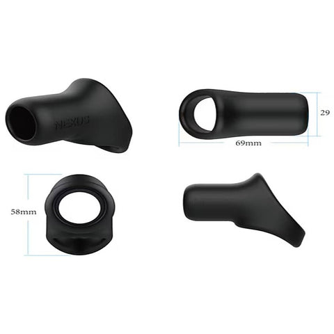 Nexus Rise Liquid Silicone Cock and Ball Sling - Ball and Cock Toys