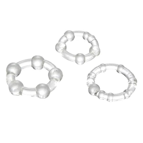 Customizable Pleasure Rings by Adam & Eve - Stretchy Cock Rings
