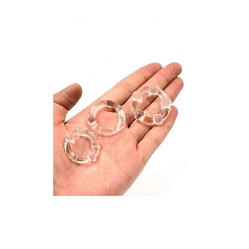 Customizable Pleasure Rings by Adam & Eve - Stretchy Cock Rings