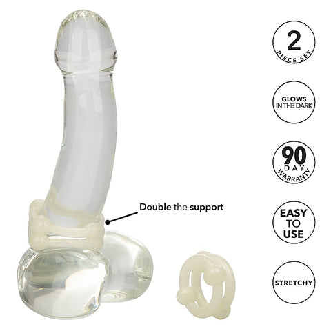 Double Stacker Island Mens Cock Ring by California Exotics - Cock Rings