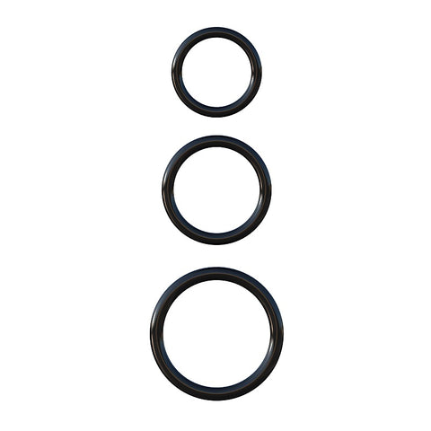 Fantasy C-Ringz Silicone 3 Ring Stamina Set by Pipedream - Cock Rings