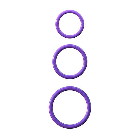 Fantasy C-Ringz Silicone 3 Ring Stamina Set by Pipedream - Cock Rings