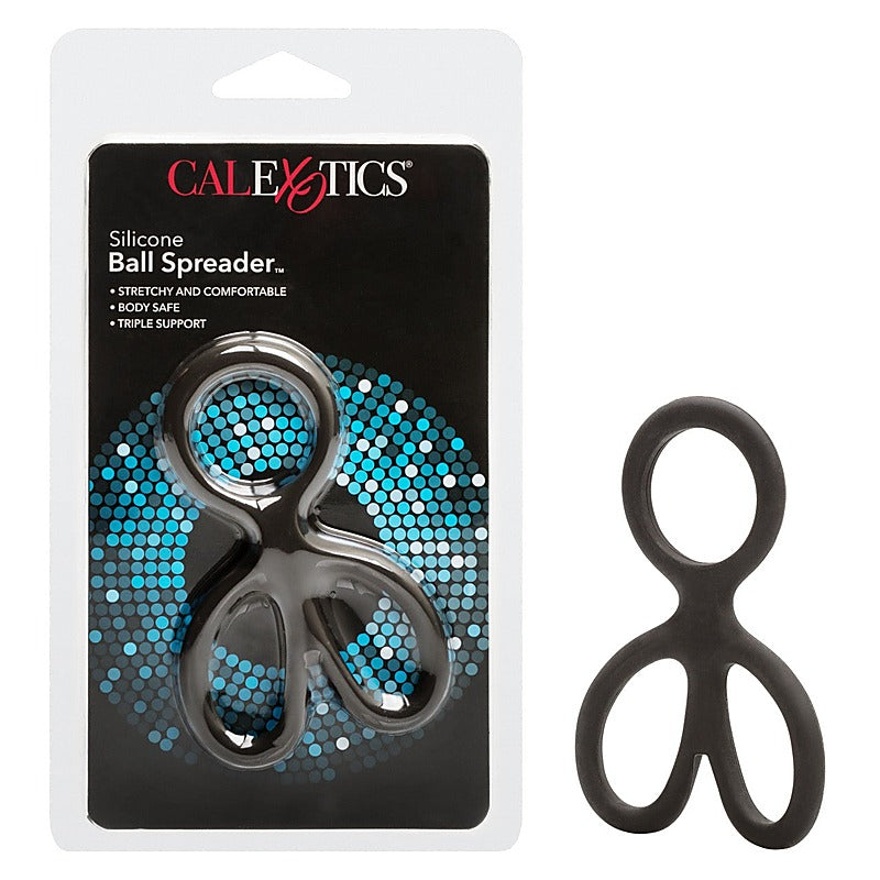 Silicone Ball Spreader Erection Enhancer - Stretchy Cock Rings