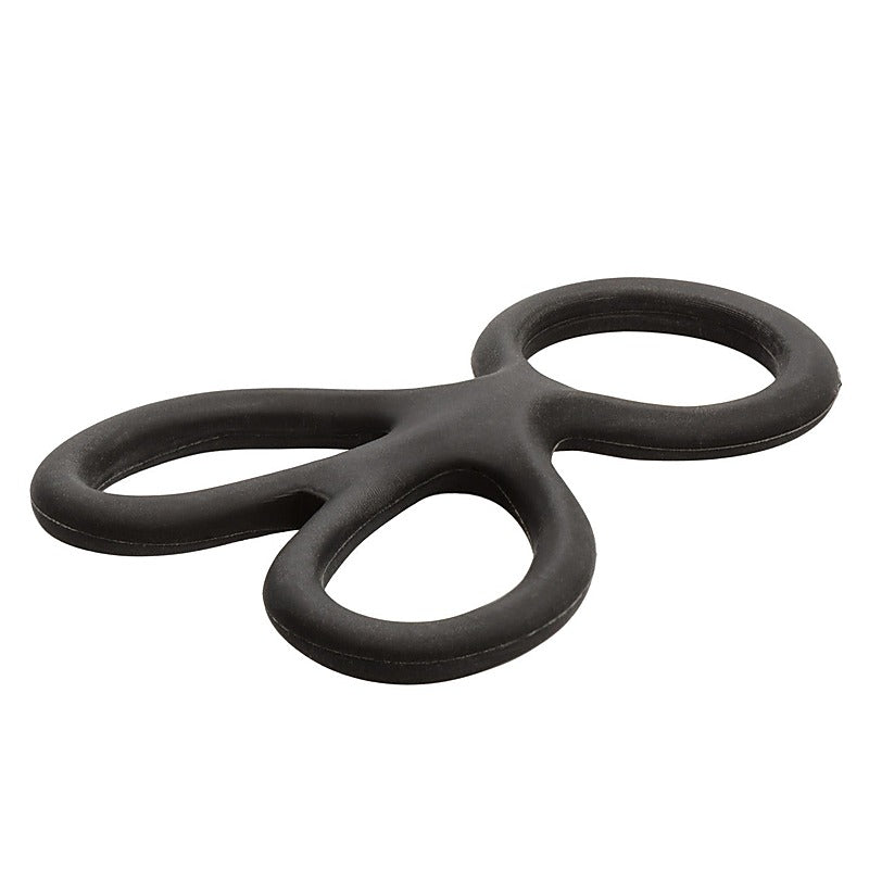 Silicone Ball Spreader Erection Enhancer - Stretchy Cock Rings