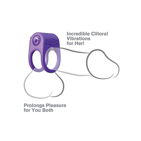 Fantasy C-Ringz Silicone Duo Vibrating Cock Ring - Vibrating Cock Rings