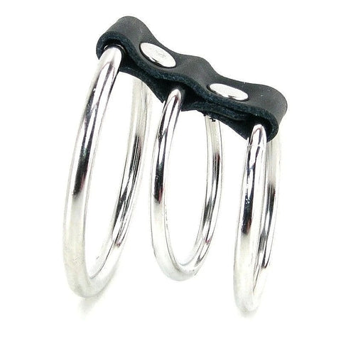Professional 3 Ring Cock Cage by Sportsheets - Male Chastity