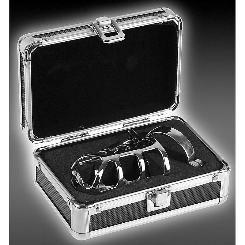 Metal Worx Male Pleasure Cock Cage XL by Pipedream - Cock Rings