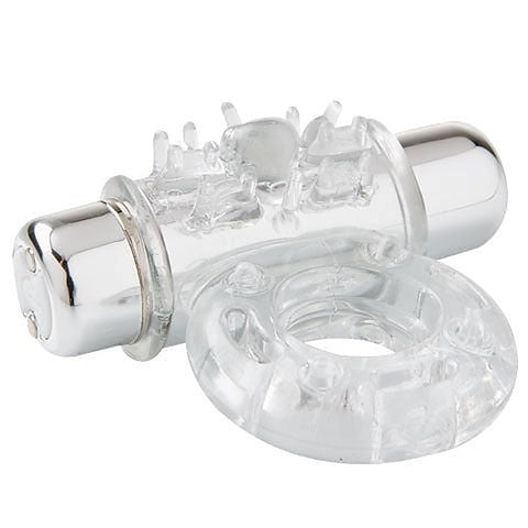Nu Sensuelle ULTRA FLEX Rechargeable Bullet Ring with Seven Vibration Modes - Vibrating Cock Rings