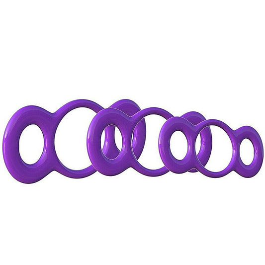Fantasy C-Cock Ringz 3-Cock Ring Quick Release Trainer - Cock Rings