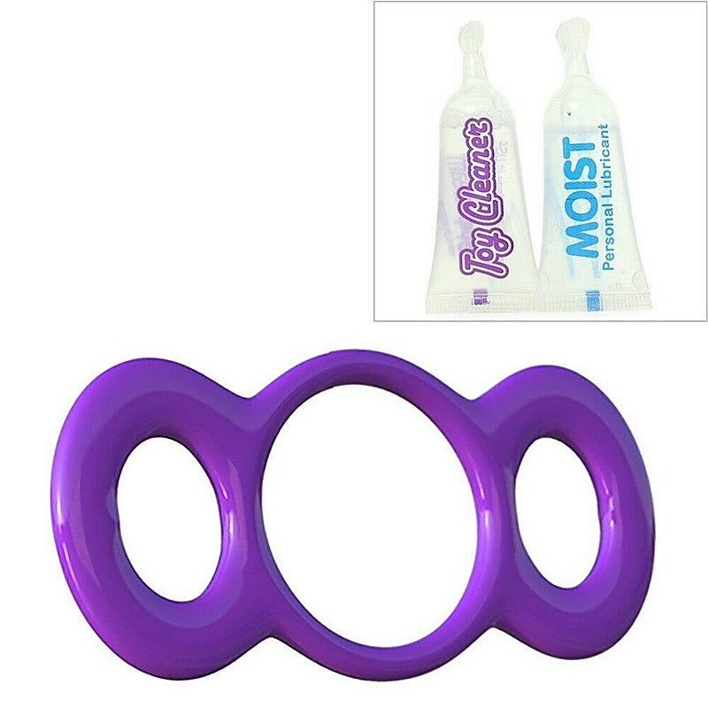 Fantasy C-Ringz 3-Ring Quick Release Trainer - Cock Rings