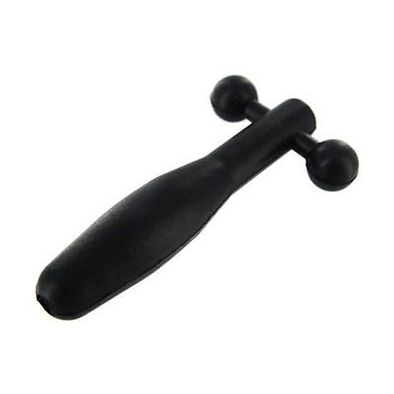 The Hallows Cum Thru Barbell by XR Brands - Penis Plugs