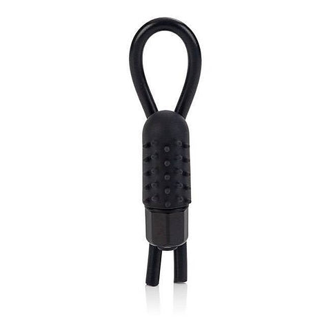 10 Function Vibrating Silicone Stud Lasso Ring - Cock Rings