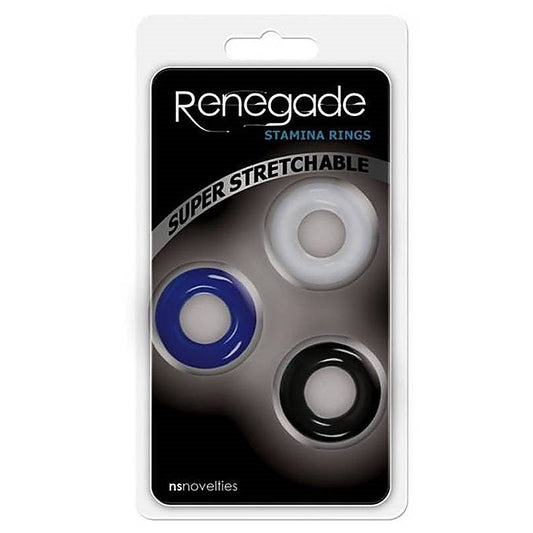 Renegade Stamina Rings by NS Novelties - Cock Rings