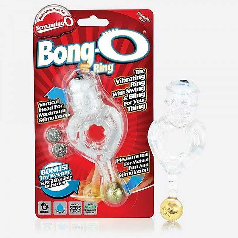Professional-Grade The BongO by Screaming O - Vibrating Cock Rings