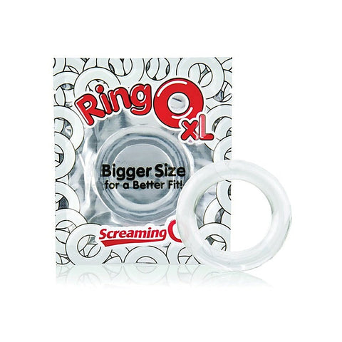 Premium The RingO XL Clear by Screaming O - Cock Rings