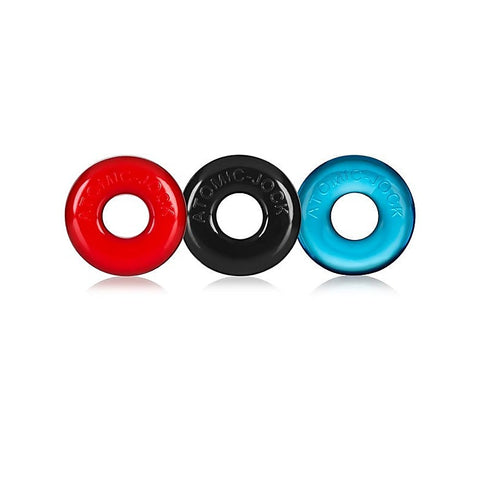 Premium Ringer 3 Pack Cockring by Oxballs - Cock Rings