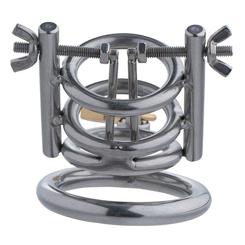 Premium Urethral Chastity Cage by Master Series - Cock Rings