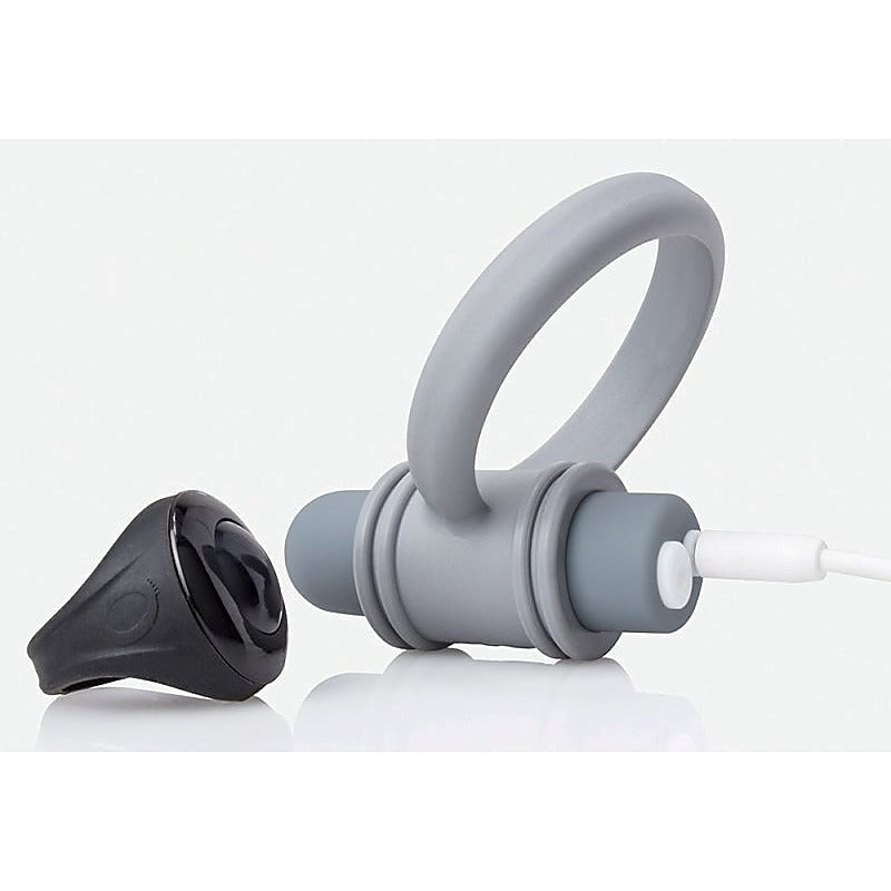 Rechargeable Vibrating Ring Set by Screaming O - Cock Rings