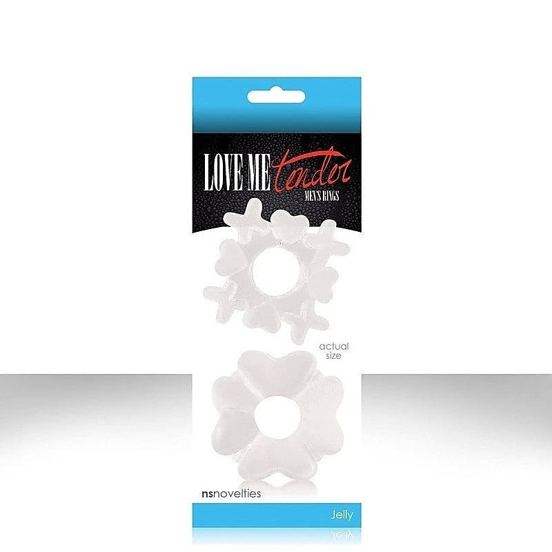 Love Me Tender Love Rings by NS Novelties - Cock Rings