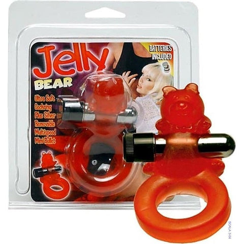 Premium Jelly Bear Cockring by Seven Creations - Cock Rings