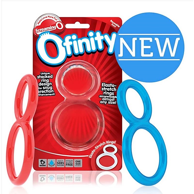Ofinity Silicone Cock Ring by Screaming O - Stretchy Cock Rings