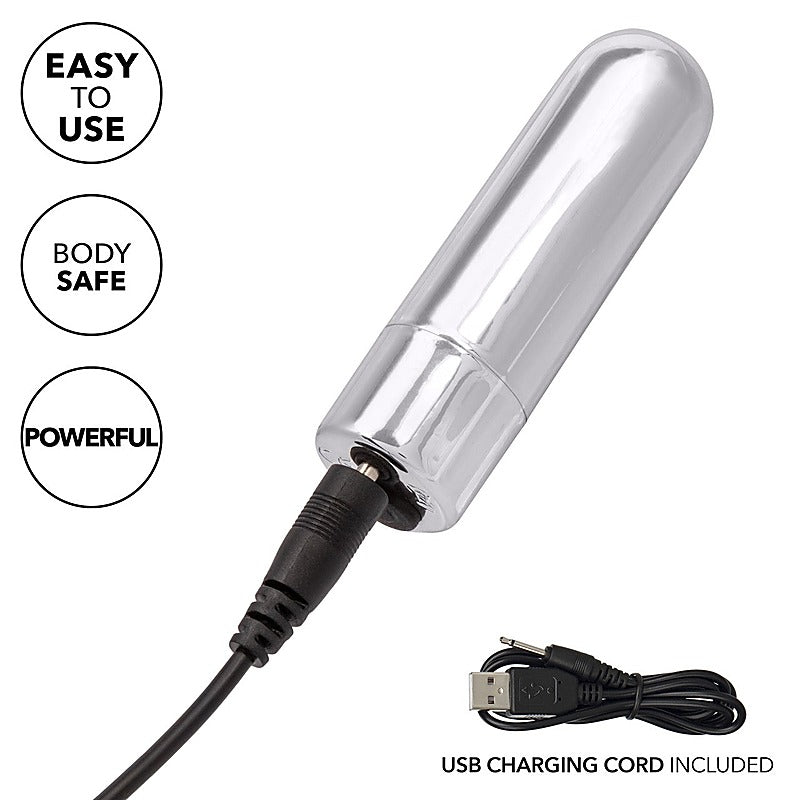 Stretchy Vibrating Bunny Enhancer by California Exotics - Cock Rings