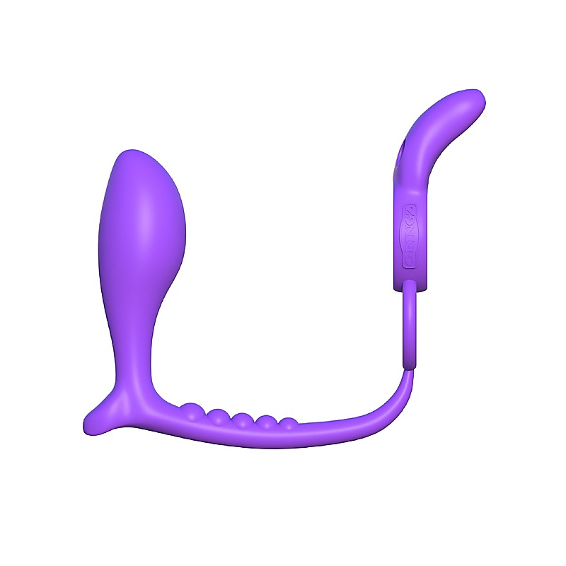 Fantasy C-Ringz Ass-Gasm Vibrating Rabbit Ring - Cock Rings