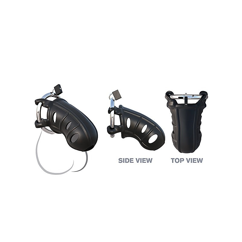 Fantasy C-Ringz Hardcore Silicone Cock Blocker - Male Chastity