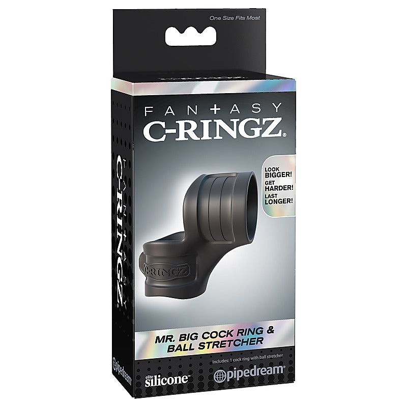 Mr. Big Cock Ring and Ball Stretcher by Pipedream Products - Cock Rings