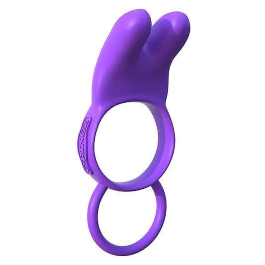 C-Ringz Twin Teazer Rabbit Cock Ring by Pipedream - Vibrating Cock Rings