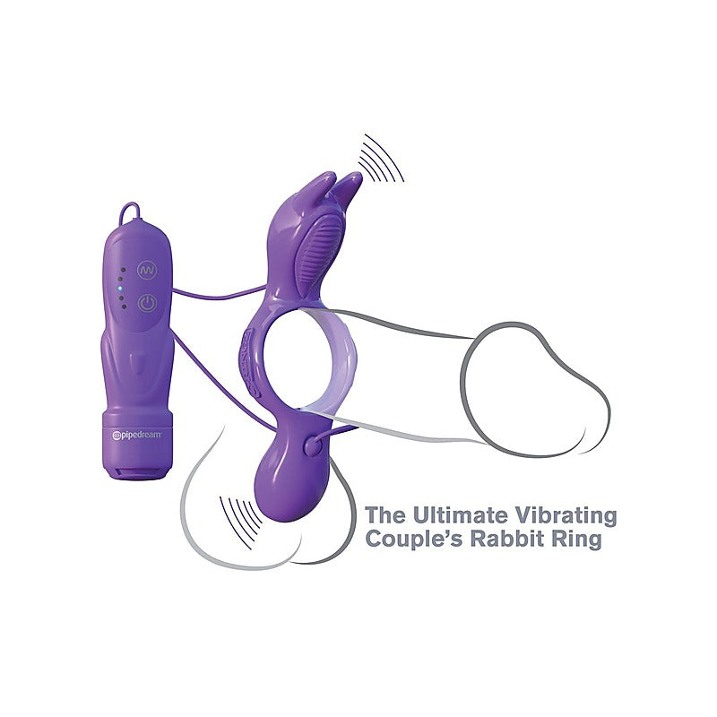 Fantasy C-Ringz His And Hers Ultimate Rabbit by Pipedream - Cock Rings