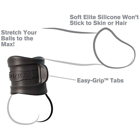 Premium Fantasy C-Ringz Silicone Ball Stretcher - Cock Rings
