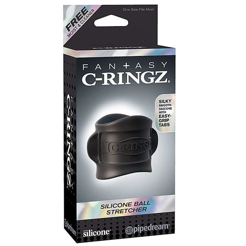 Premium Fantasy C-Ringz Silicone Ball Stretcher - Cock Rings