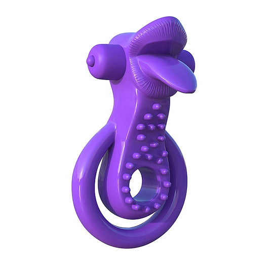 Fantasy C-Ringz Lovely Licks Couples Ring by Pipedream - Vibrating Cock Rings