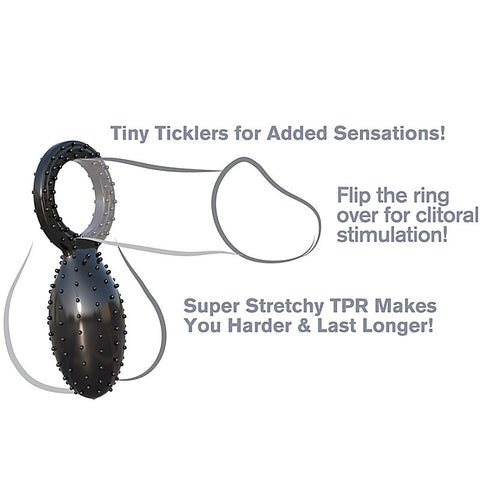 Buzz Bomb Stretchy Cock Ring by Pipedream - Stretchy Cock Rings