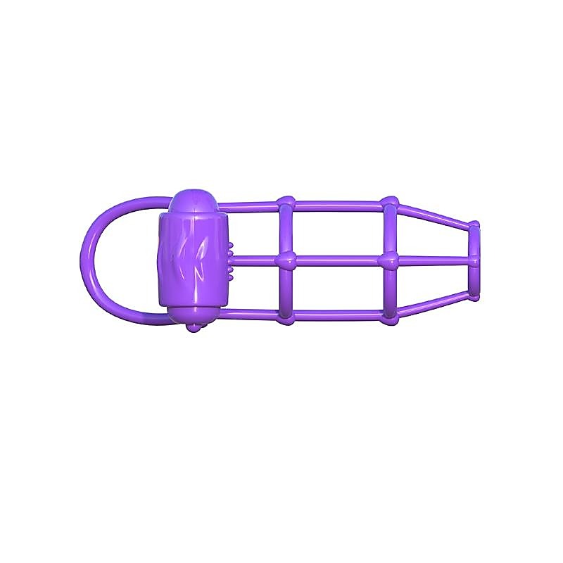 Fantasy C-Ringz Vibrating Climax Cock Cage by Pipedream - Cock Rings