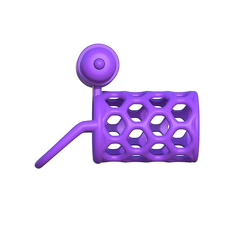 Fantasy C-Ringz Vibrating Couples Cock Cage - Cock Rings
