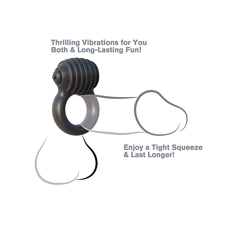 Blackjack Power Cock Ring by Pipedream Products - Vibrating Cock Rings