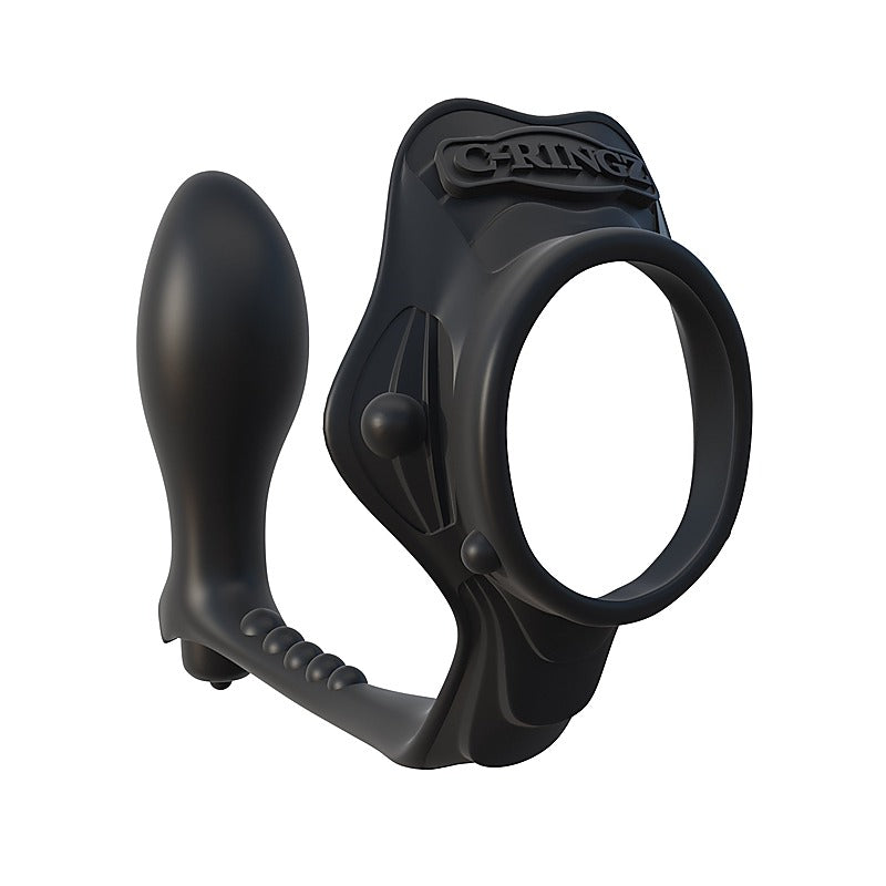 Fantasy C-Ringz Rock Hard Ass-Gasm Dick Ring by Pipedream - Cock Rings