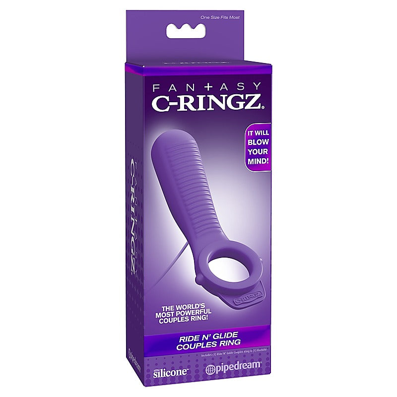 Ride N Glide Couples Ring by Pipedream Products - Cock Rings