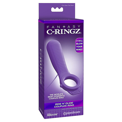 Ride N Glide Couples Ring by Pipedream Products - Cock Rings