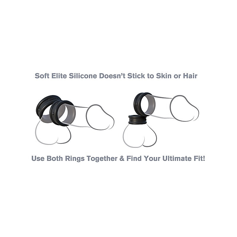 Fantasy C-Ringz Max Width Silicone Cock Rings - Cock Rings