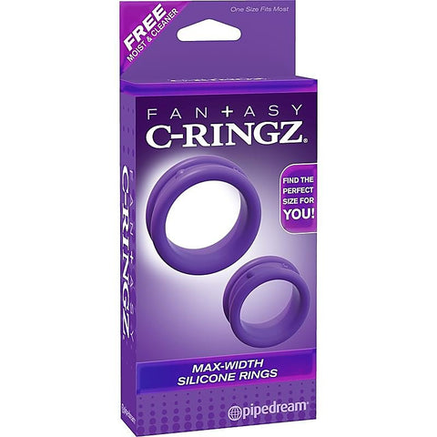 Fantasy C-Ringz Max Width Silicone Cock Rings - Cock Rings