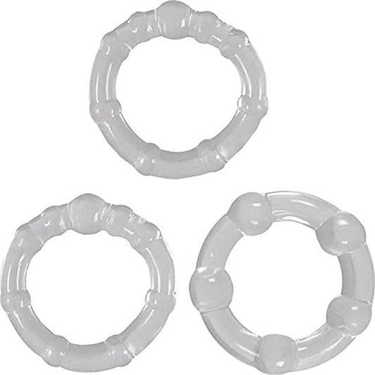 Renegade Intensity Cock Rings 3 Pack by NS Novelties - Cock Rings
