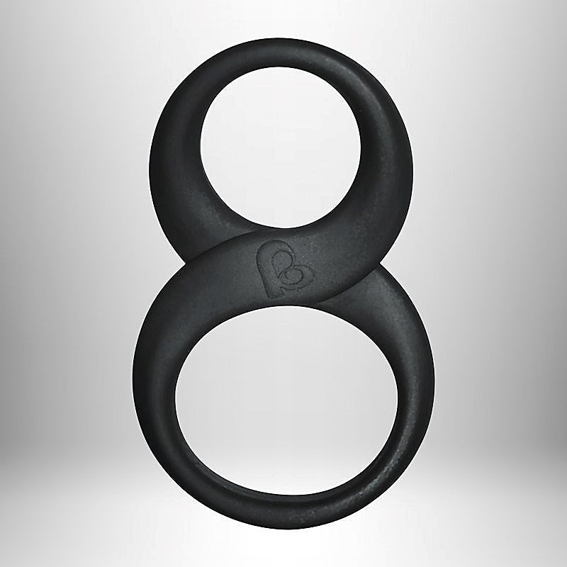 Premium 8 Ball Silicone Cock Ring by Rocks Off - Cock Rings